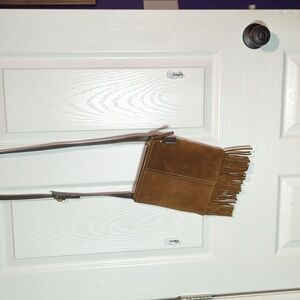 Vintage Coach Fringe Cross Body Purse